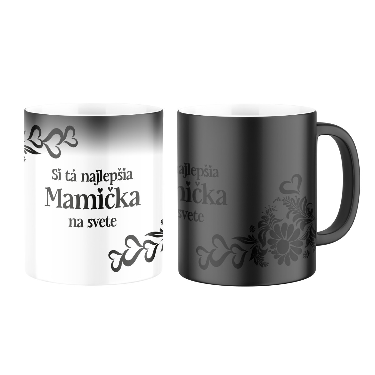 2+1 | Magický keramický hrnček s potlačou Si tá najlepšia mama na svete - celopotlač | Darček pre mužov, ženu k narodeninám, sviatku, výročie | vtipný