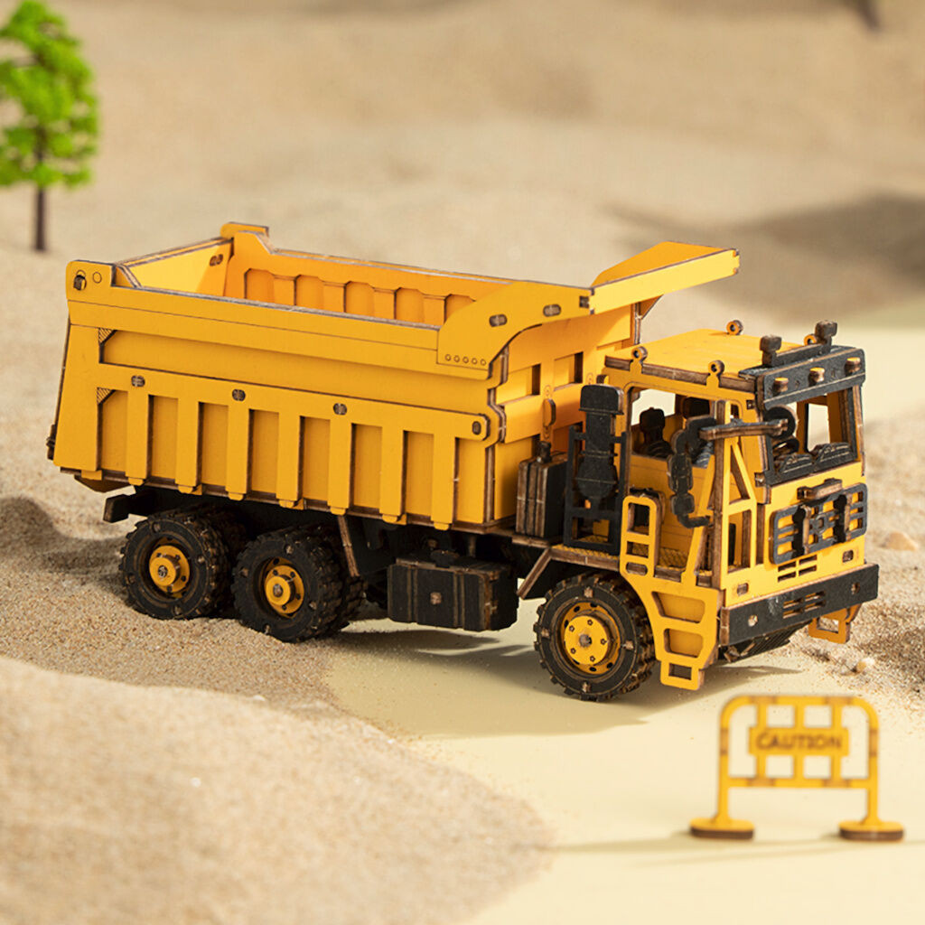 3D drevená stavebnica – Nákladné auto | Drevená stavebnica, 3d puzzle | darček pre chlapcov, dievčatá, mužov, ženy, deti, k narodeninám, sviatku