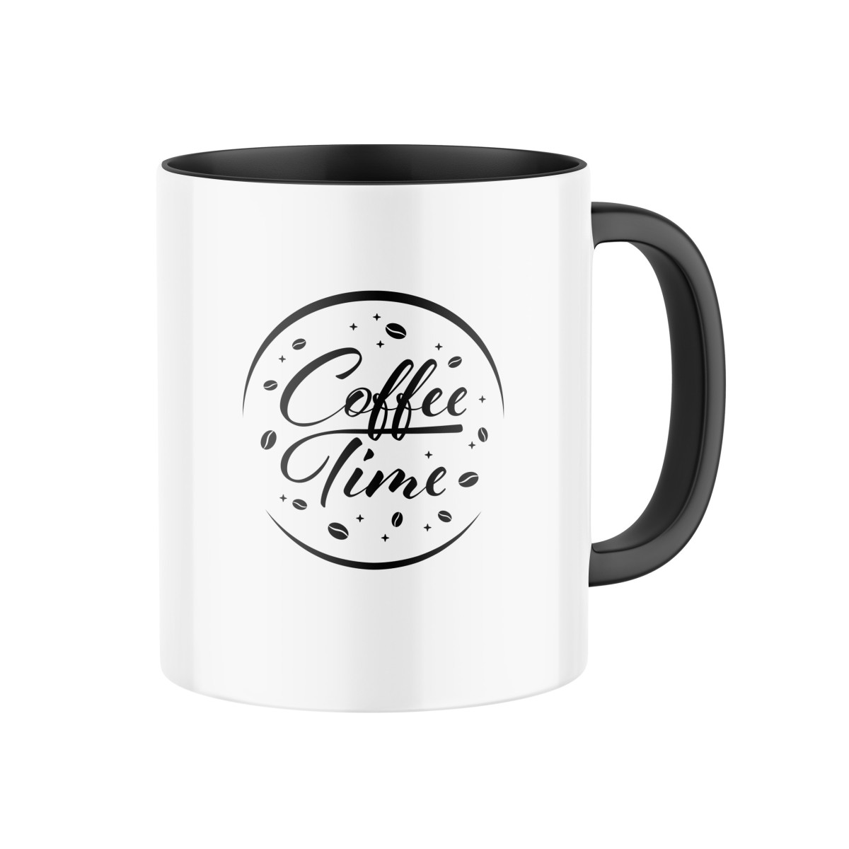 2+1 | Keramický hrnček s potlačou Coffee time | Darček pre mužov, ženu k narodeninám, sviatku, výročie | vtipný darček s potlačou | fotodarček