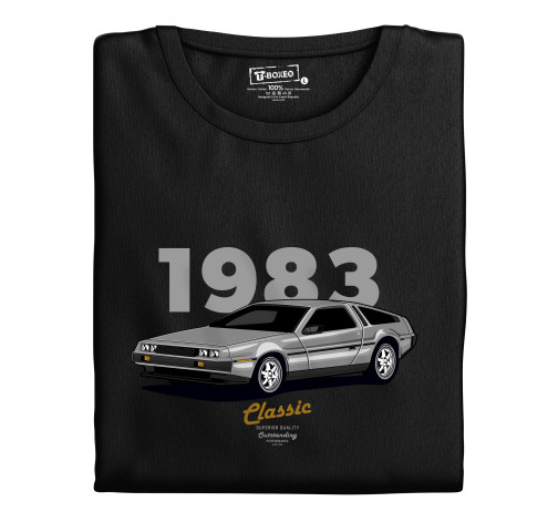 E-shop Pánske tričko s potlačou "1983 Delorean"
