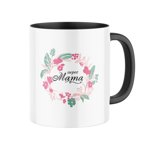 E-shop Keramický hrnček s potlačou Super mama