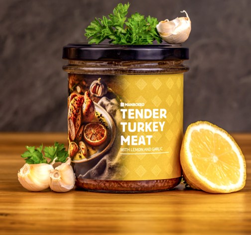 E-shop Jemné morčacie mäso na citróne a cesnaku 300 g – Mr.HomeMade