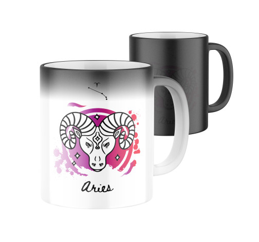 E-shop Magický keramický hrnček s potlačou znamenia Baran