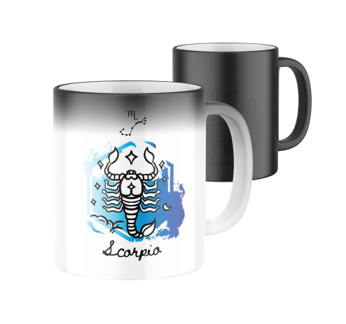 E-shop Magický keramický hrnček s potlačou znamenia Škorpión