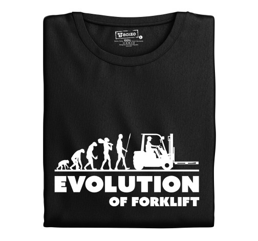 E-shop Pánske tričko s potlačou "Evolution of Forklift"