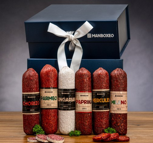 E-shop Giftboxeo pre muža - Plné salámov