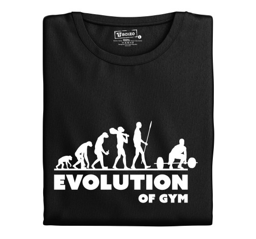 E-shop Pánske tričko s potlačou "Evolution of Gym"