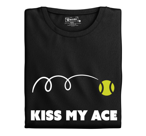 E-shop Dámske tričko s potlačou "Kiss my ace"
