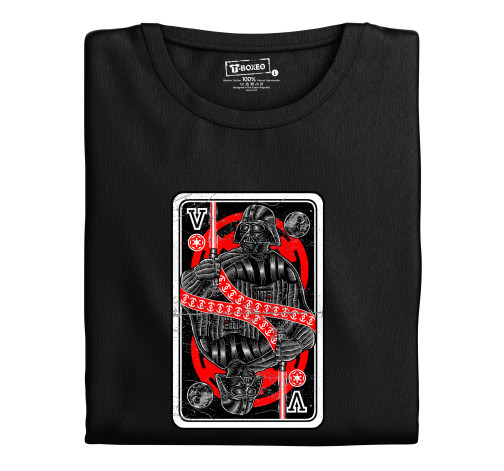 E-shop Pánske tričko s potlačou "Karta Darth Vader"