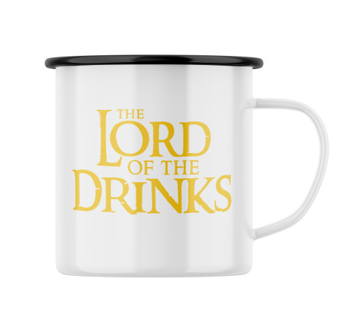 E-shop Smaltovaný hrnček s potlačou Lord of the Drinks