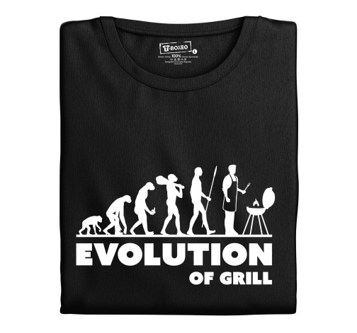 E-shop Pánske tričko s potlačou "Evolution of Grill"