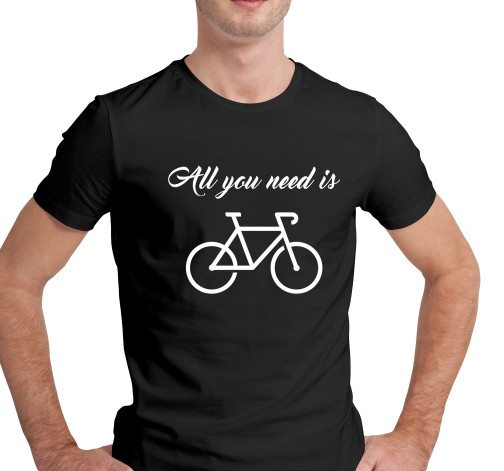 E-shop Pánske tričko s potlačou "All you need is"