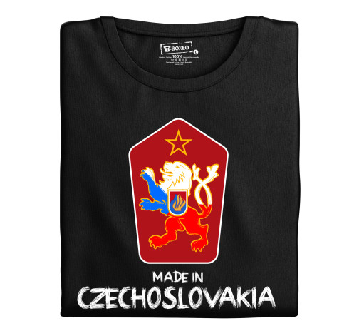 E-shop Pánske tričko s potlačou "Made in Czechoslovakia"