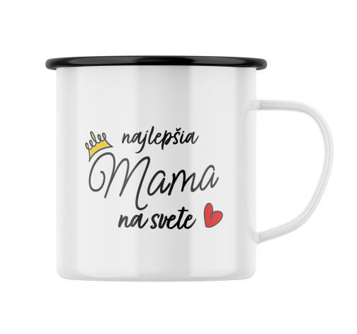 E-shop Plecháčik s potlačou "Najlepšia mama s korunkou"