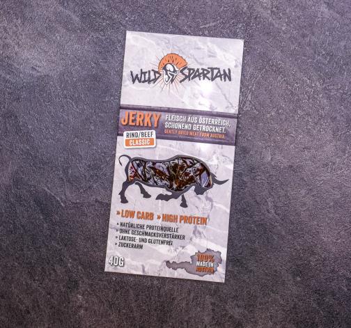 E-shop WildSpartan Jerky CLASSIC hovädzie 40 g