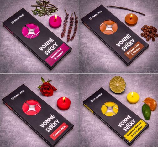 E-shop Výhodná sada čajových sviečok 40ks
