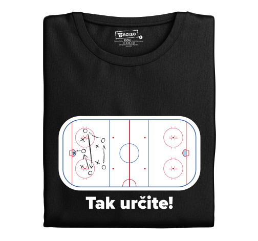 E-shop Pánske tričko s potlačou "Tak určitě! - Hokej"