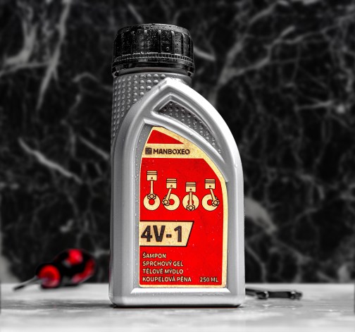 E-shop Sprchový gél 250ml 4v1 - industrial