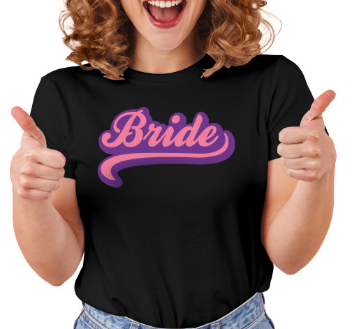 E-shop Dámske tričko s potlačou "Bride"