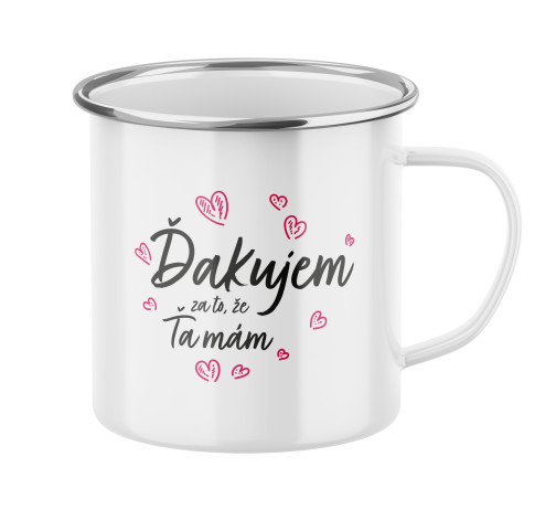 E-shop Plecháčik s potlačou Ďakujem za to, že ťa mám