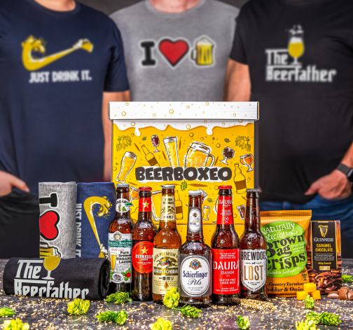 E-shop Beerboxeo plné prémiových ležiakov s pivným tričkom