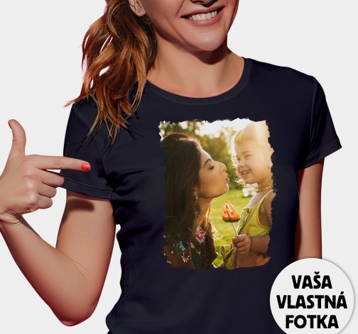E-shop Dámske tričko s vlastnou fotografiou