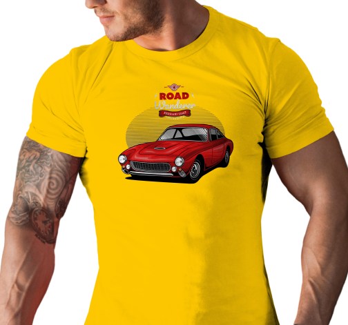 E-shop Pánske tričko s potlačou "Road Wanderer"