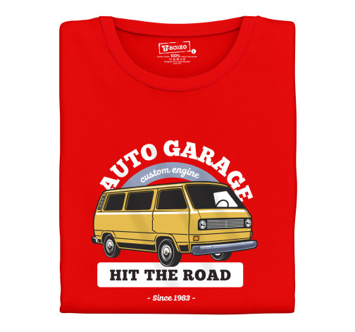 E-shop Pánske tričko s potlačou "Auto Garage"