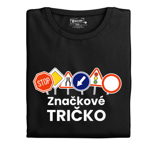 E-shop Pánske tričko s potlačou "Značkové tričko"