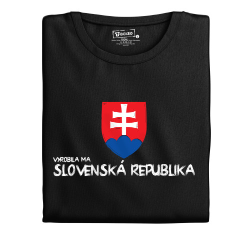 E-shop Dámske tričko s potlačou "Vyrobila ma Slovenská republika"