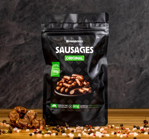 E-shop Údené klobásky podľa pôvodnej receptúry ORIGINAL 60g