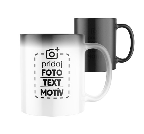 E-shop Magický keramický hrnček s vlastnou potlačou