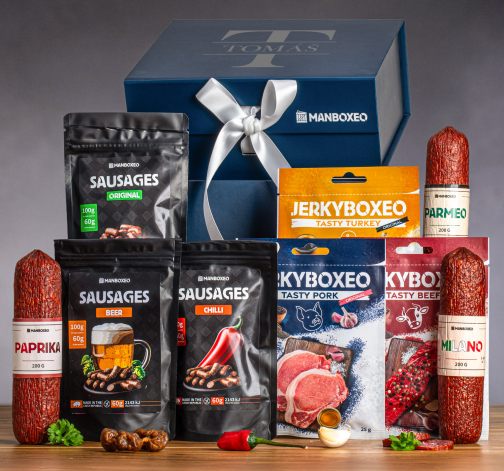 E-shop Giftboxeo pre muža - Pre mäsožravca