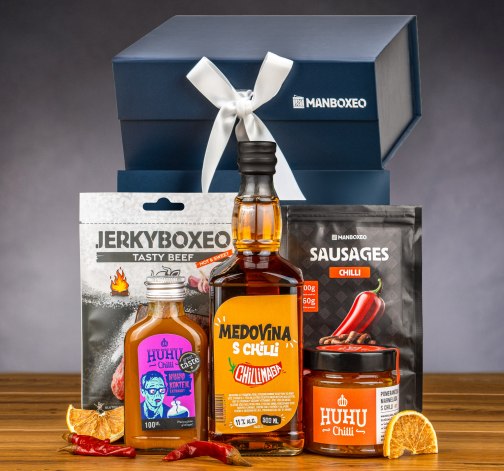 E-shop Darčeková sada plná chilli s medovinou