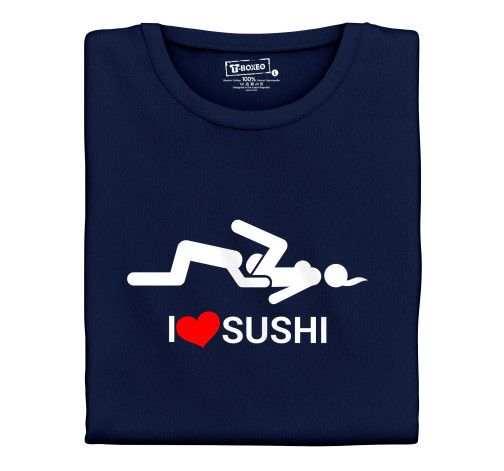 E-shop Pánske tričko s potlačou "I️♥️Sushi"