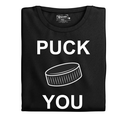 E-shop Pánske tričko s potlačou "Puck you"