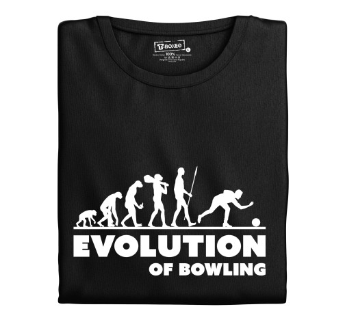 E-shop Dámske tričko s potlačou "Evolution of Bowling"