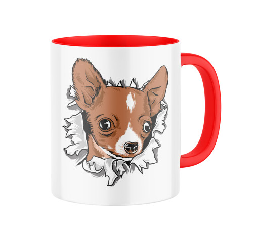 E-shop Keramický hrnček s potlačou Čivava