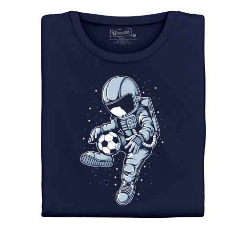 E-shop Pánske tričko s potlačou "Astronaut futbalista"