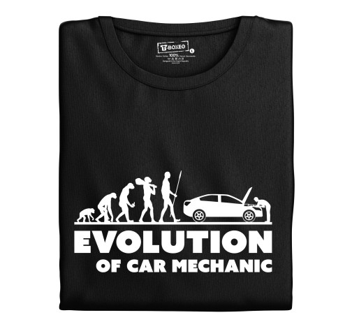 E-shop Pánske tričko s potlačou "Evolution of Car Mechanic"