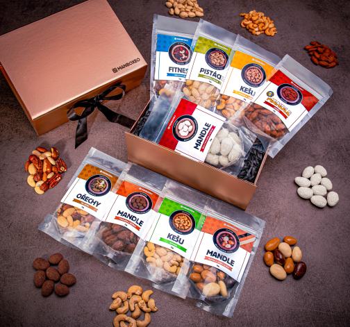 E-shop Giftboxeo pre ženu - Plné orieškov