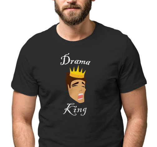 E-shop Pánske tričko s potlačou "Drama King"