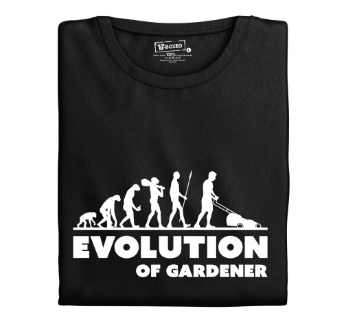 E-shop Pánske tričko s potlačou "Evolution of Gardener"