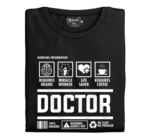 E-shop Pánske tričko s potlačou "Doctor"