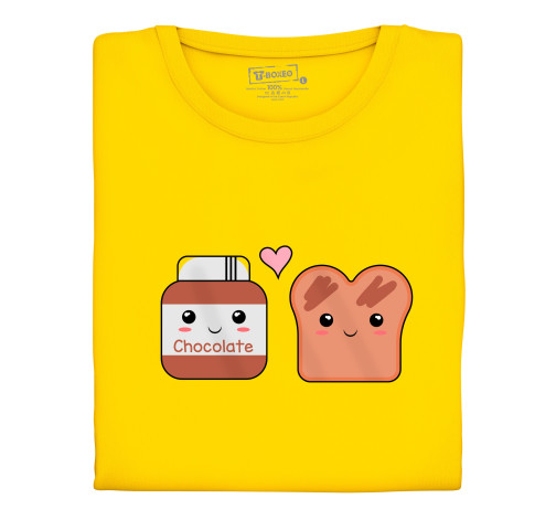 E-shop Dámské tričko “Kamaráti nutella a toast”