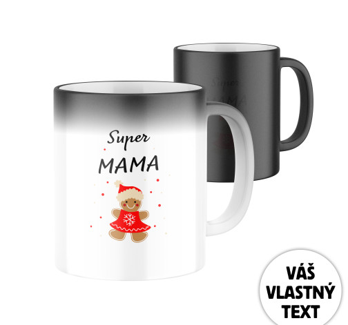 E-shop Magický keramický hrnček s potlačou Pani Perníčková - super.. s vlastným textom