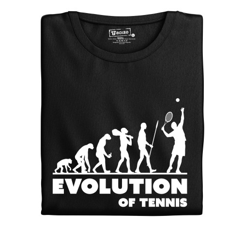 E-shop Dámske tričko s potlačou "Evolution of Tennis"