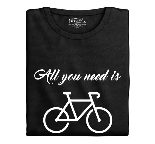 E-shop Dámske tričko s potlačou "All you need is Bike"