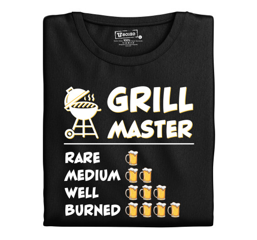 E-shop Pánske tričko s potlačou Grill master + beer