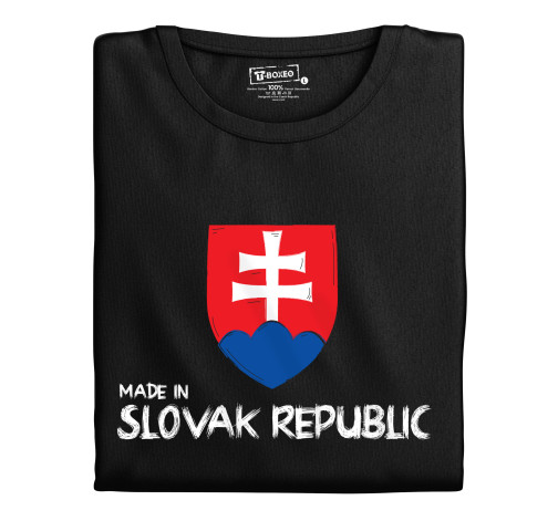 E-shop Pánske tričko s potlačou "Made in Slovak republic"